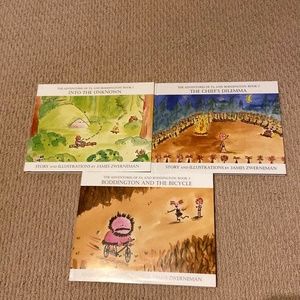 Signed Children's Books 3 pc Set Hardback TA and Boddington Like New
